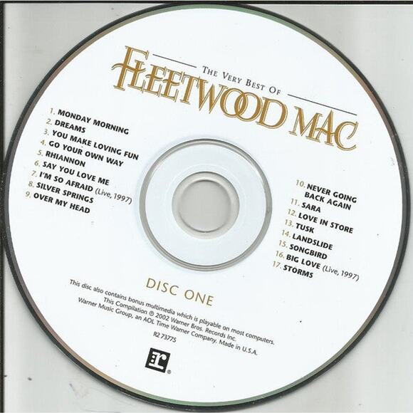 Fleetwood Mac - The Very Best Of Fleetwood Mac (2xCD, Comp, Enh, RM) - Picture 3 of 5